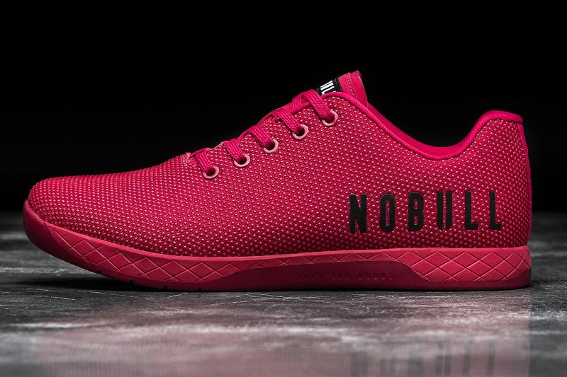 Red Nobull Magenta Men\'s Trainers | CA W1478N